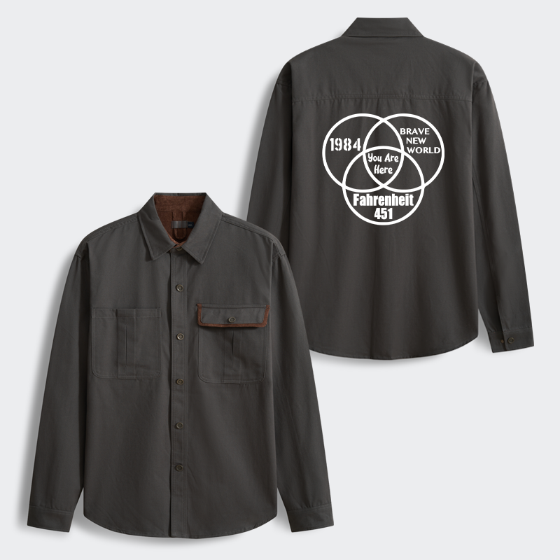 Tokyo-Tiger Multidimensional Thinking And Rebellion Men's Corduroy Work Jacket