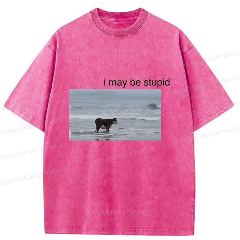 Tokyo-Tiger Foolish Cow Washed T-Shirt