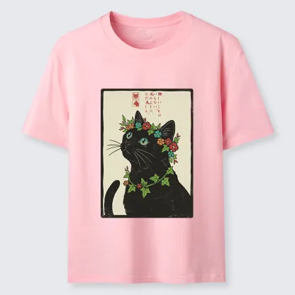 Tokyo-Tiger The Flower-Crowned Cat Classic T-Shirt