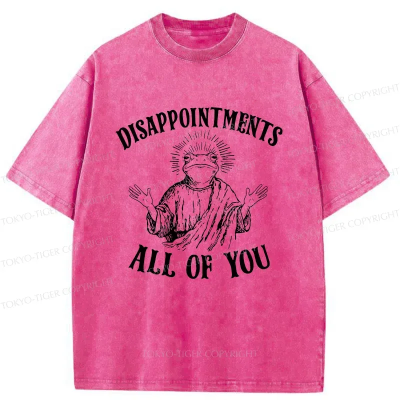 Tokyo-Tiger Frog God Washed T-Shirt