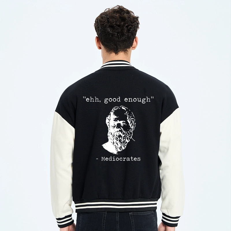 Tokyo-Tiger Mediocrates Meme Varsity Jacket