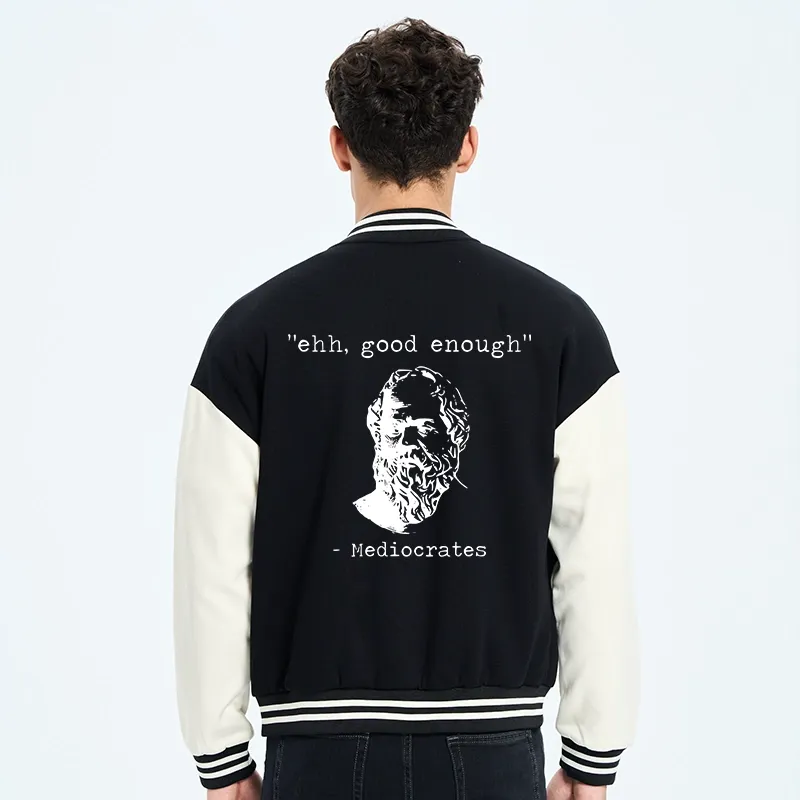 Tokyo-Tiger Mediocrates Meme Varsity Jacket