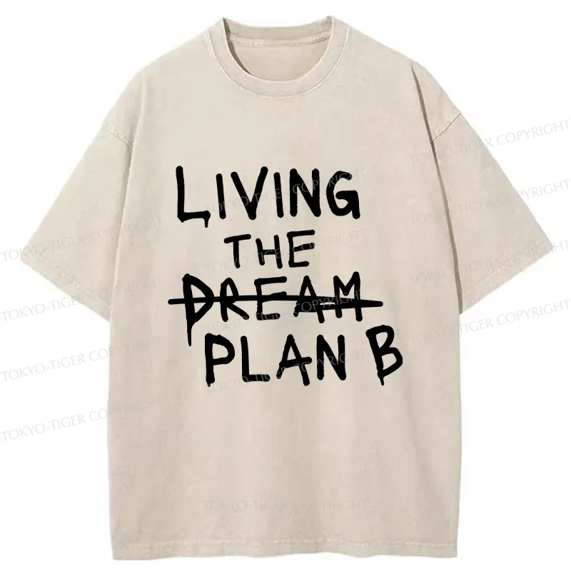Tokyo-Tiger Implement Plan B Washed T-Shirt