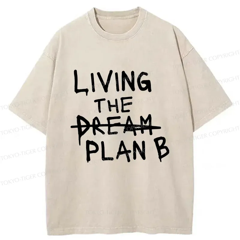 Tokyo-Tiger Implement Plan B Washed T-Shirt