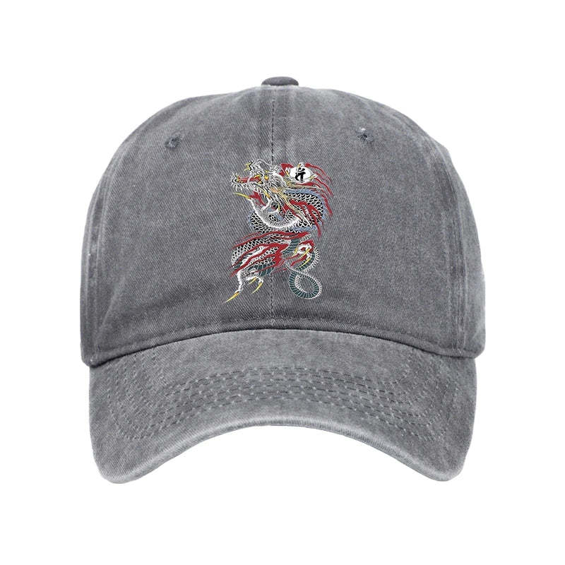 Tokyo-Tiger Dragon of Dojima Washed Cap