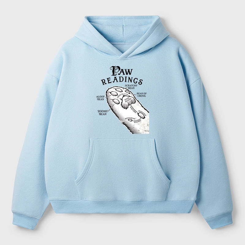 Tokyo-Tiger Funny Cat Paws Aldult Fleece Hoodie