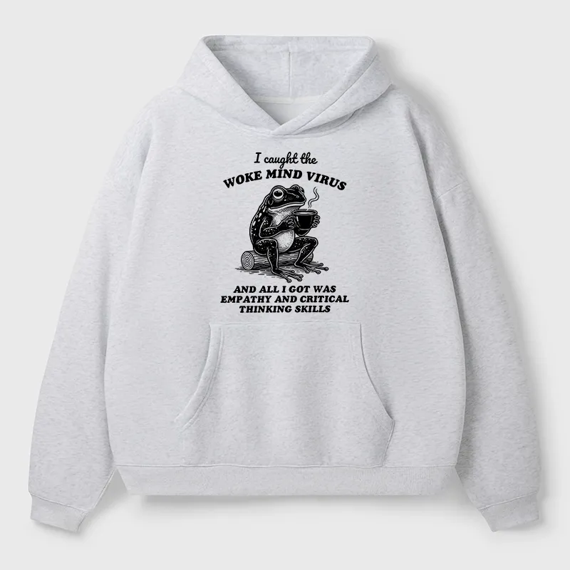 Tokyo-Tiger Awakened Thinking Virus Frog Aldult Fleece Hoodie