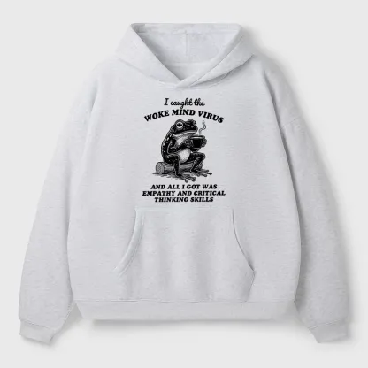 Tokyo-Tiger Awakened Thinking Virus Frog Aldult Fleece Hoodie