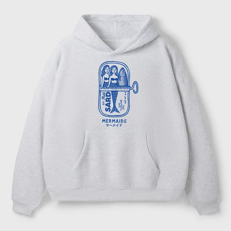 Tokyo-Tiger Mermaid Can Aldult Fleece Hoodie