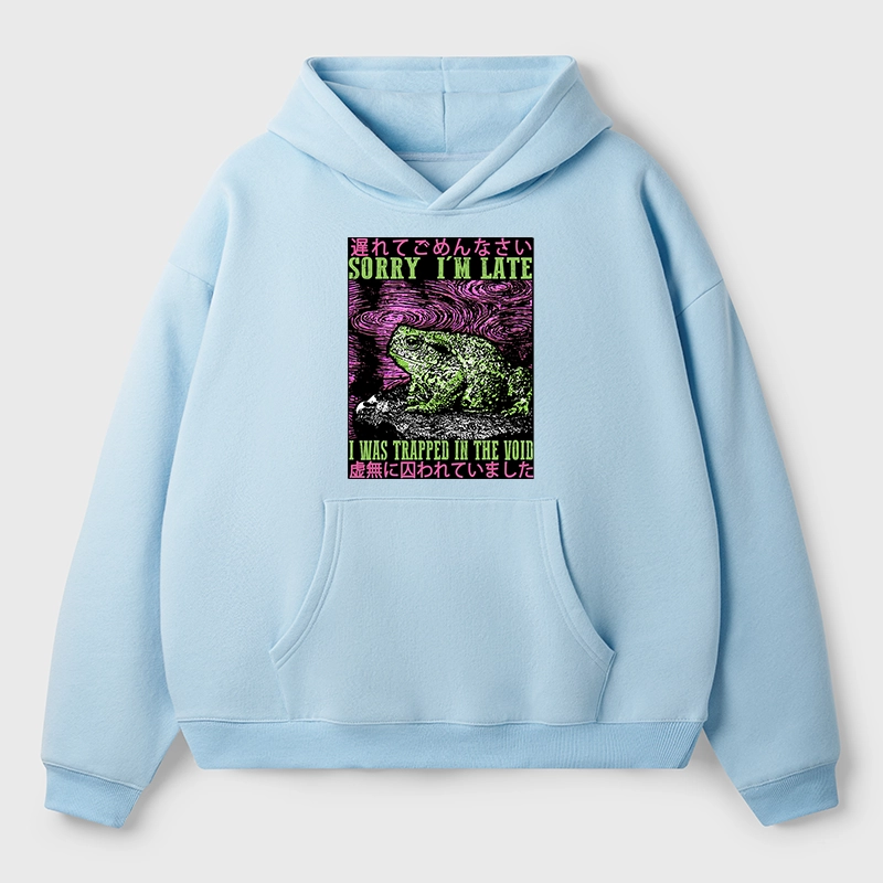 Tokyo-Tiger Frogs Trapped In The Void Aldult Fleece Hoodie