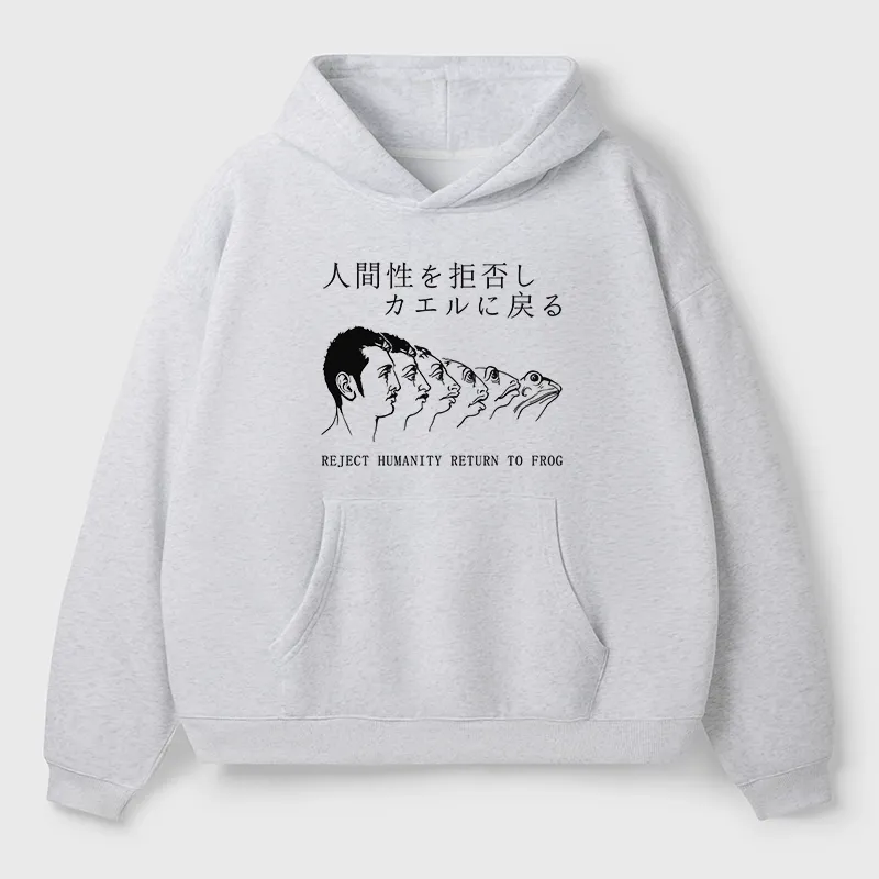 Tokyo-Tiger Return To Frog Aldult Fleece Hoodie