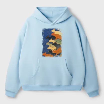 Tokyo-Tiger Claw-some Ninja Aldult Fleece Hoodie