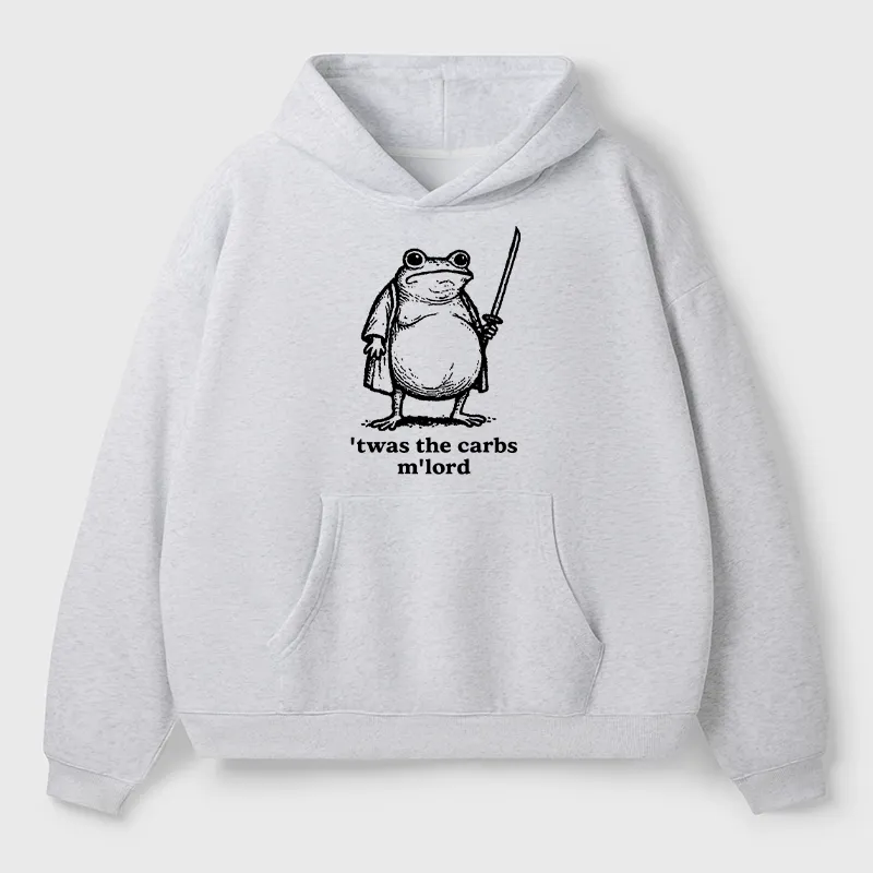 Tokyo-Tiger Funny Fat Samurai Frog Aldult Fleece Hoodie