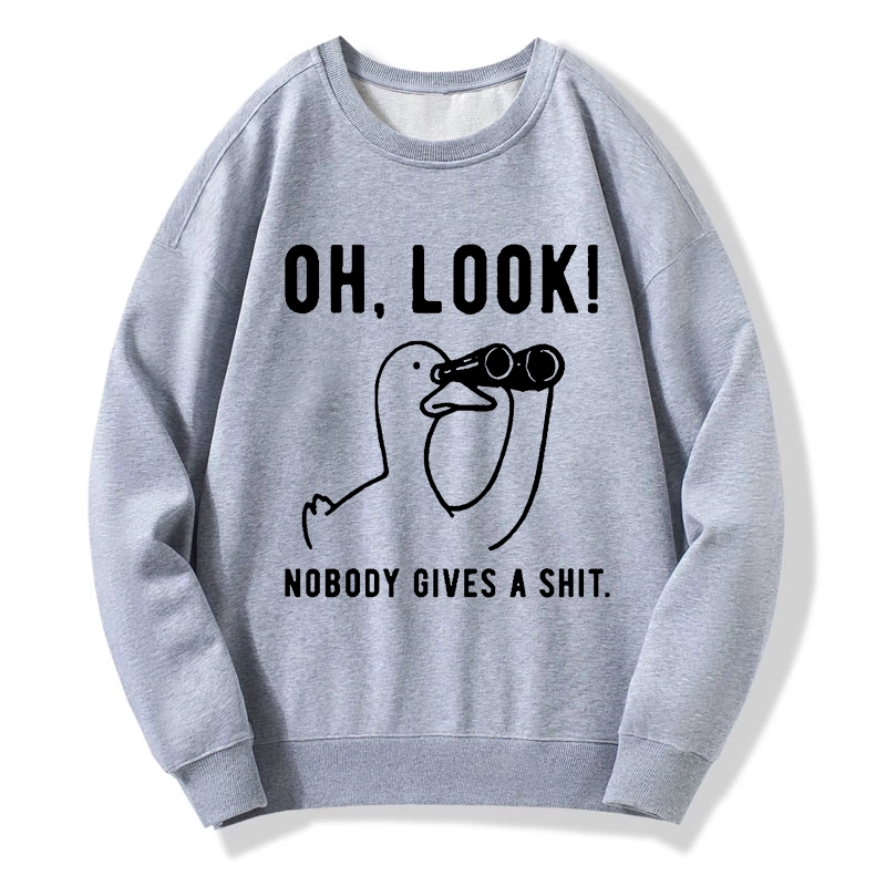 Tokyo-Tiger No One Cares About The Duck Classic Sweatshirt