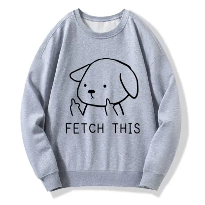 Tokyo-Tiger Fetch This Dog Classic Sweatshirt