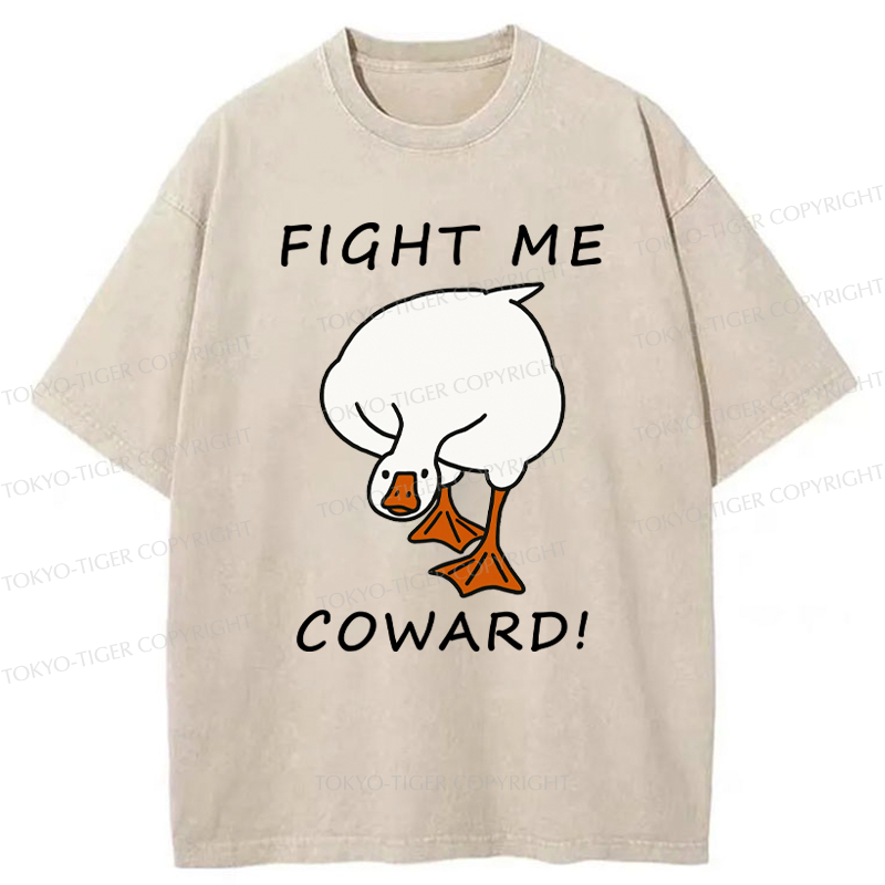 Tokyo-Tiger Philosophy Of A Fighter Goose Washed T-Shirt