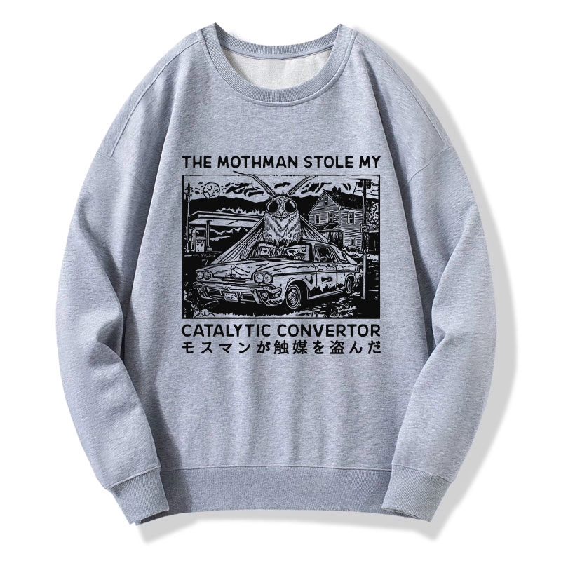 Tokyo-Tiger The Night Mothman Stole My Converter Classic Sweatshirt