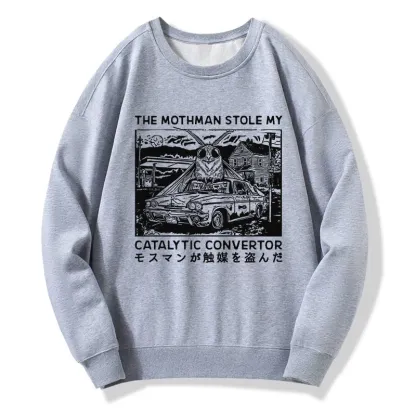 Tokyo-Tiger The Night Mothman Stole My Converter Classic Sweatshirt