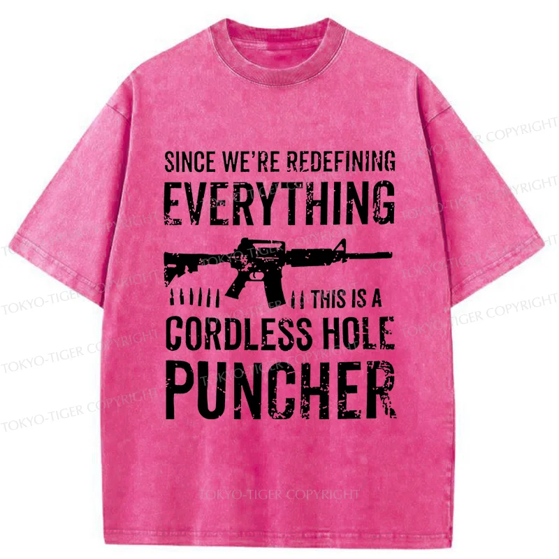 Tokyo-Tiger Redefine Item Funny Washed T-Shirt