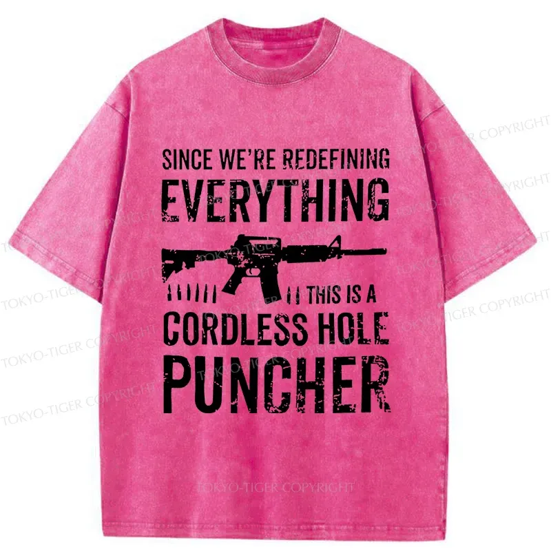 Tokyo-Tiger Redefine Item Funny Washed T-Shirt