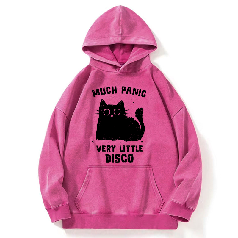 Tokyo-Tiger More Disco Funny Washed Hoodie