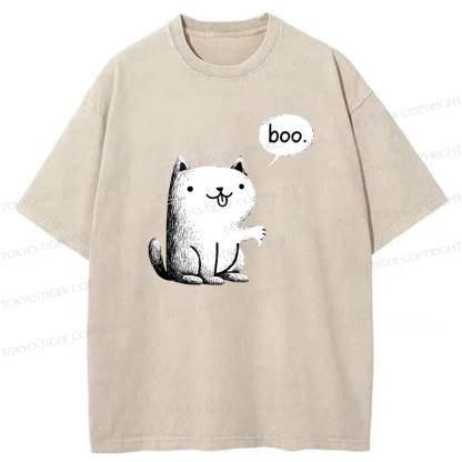 Tokyo-Tiger The Judgment Cat Washed T-Shirt