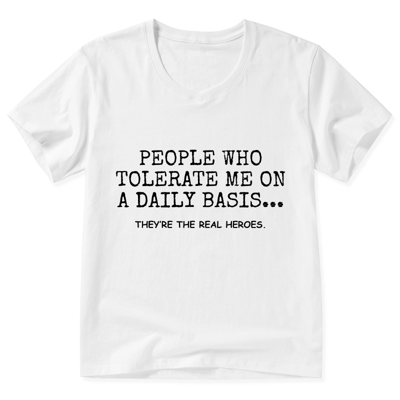 Tokyo-Tiger Anyone Who Puts Up With Me Is A Hero Classic T-Shirt