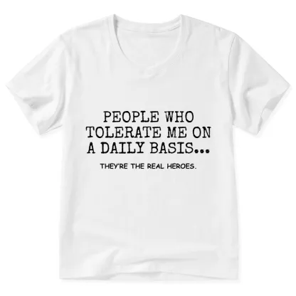 Tokyo-Tiger Anyone Who Puts Up With Me Is A Hero Classic T-Shirt