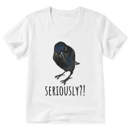 Tokyo-Tiger Raven's Question V-Neck Classic T-Shirt