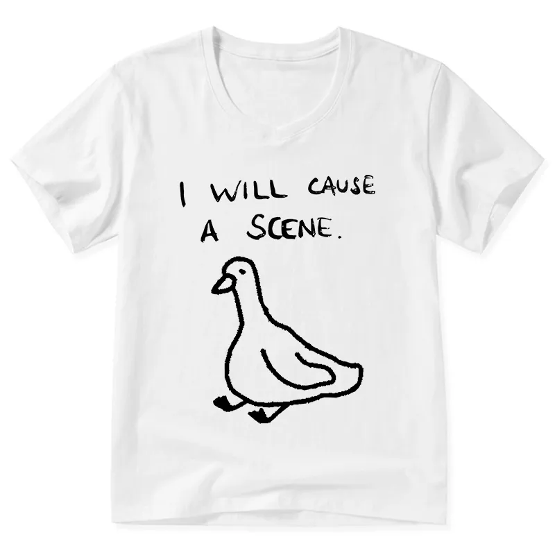 Tokyo-Tiger Stupid Goose Funny Japan Retro V-Neck Classic T-Shirt