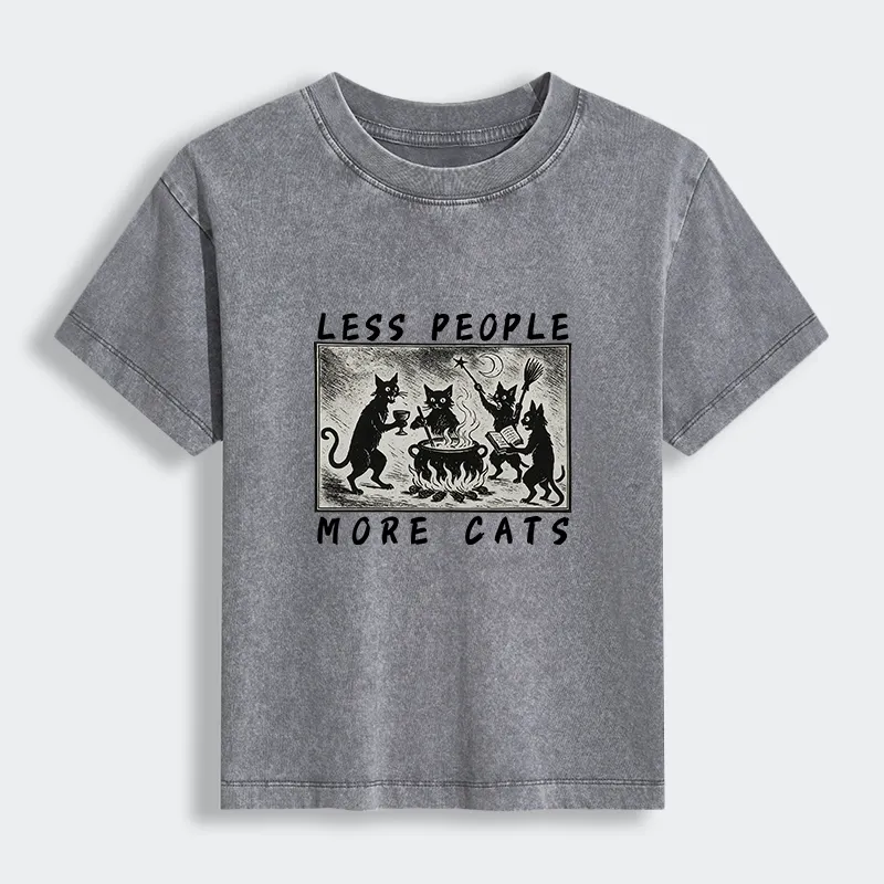 Tokyo-Tiger Cat Sacrifice Ceremony Women's Washed T-shirt