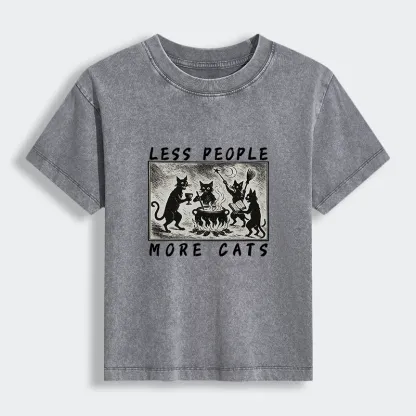 Tokyo-Tiger Cat Sacrifice Ceremony Women's Washed T-shirt