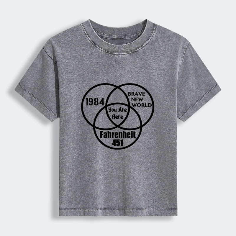 Tokyo-Tiger Multidimensional Thinking And Rebellion Women's Washed T-shirt