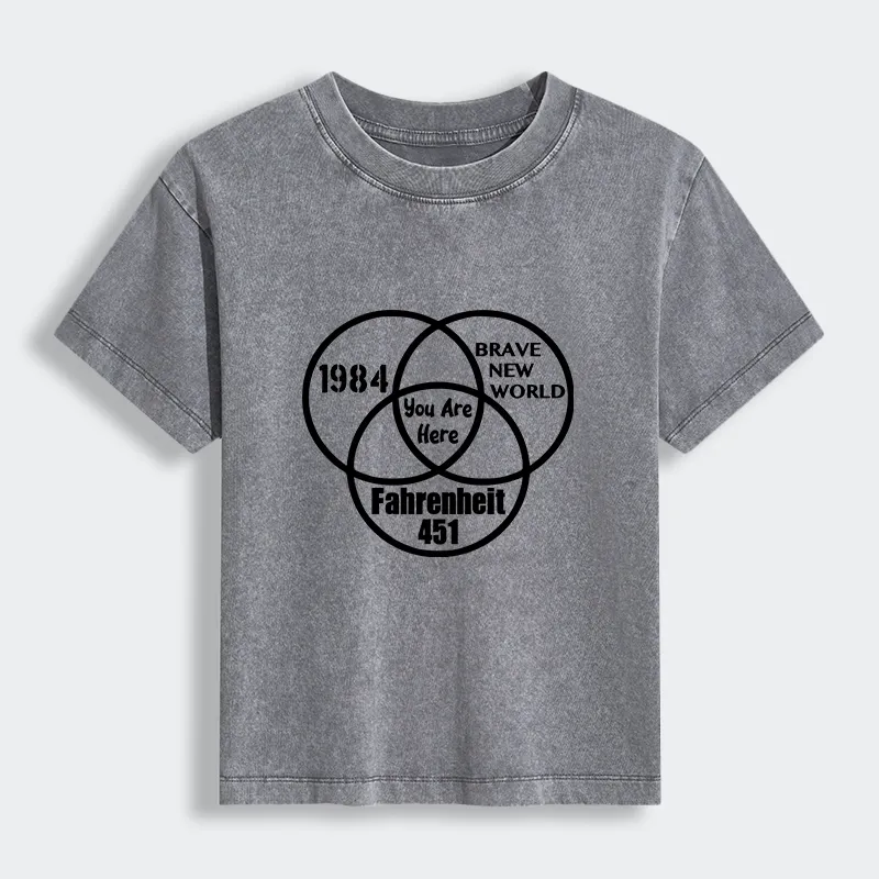 Tokyo-Tiger Multidimensional Thinking And Rebellion Women's Washed T-shirt