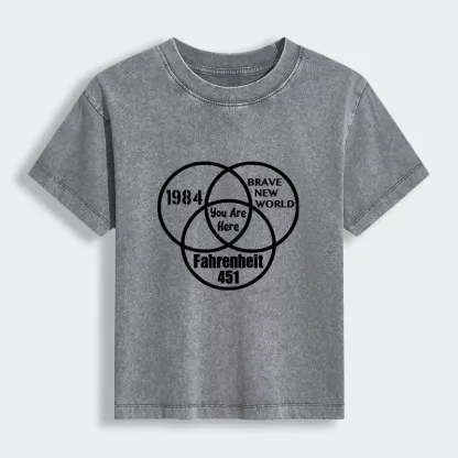 Tokyo-Tiger Multidimensional Thinking And Rebellion Women's Washed T-shirt