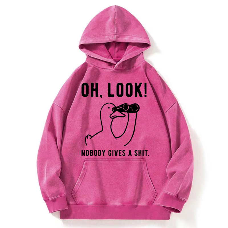 Tokyo-Tiger No One Cares About The Duck Washed Hoodie