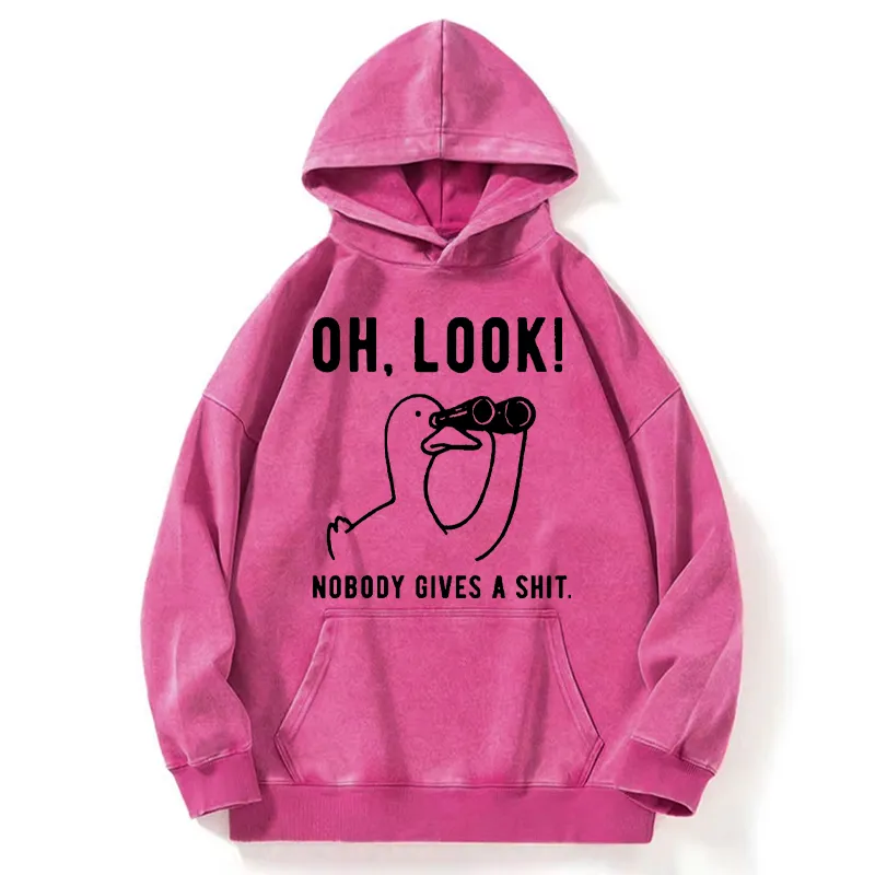 Tokyo-Tiger No One Cares About The Duck Washed Hoodie