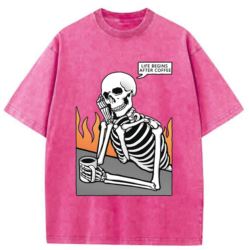 Tokyo-Tiger Coffee Is The Preferred Choice Washed T-Shirt