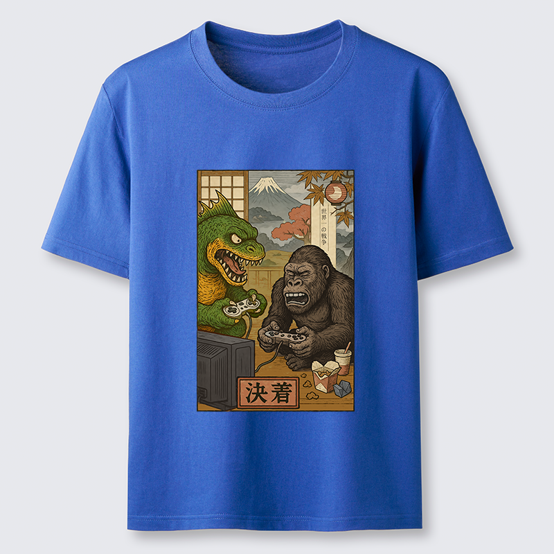 Tokyo-Tiger Monsters Play Games Classic T-Shirt
