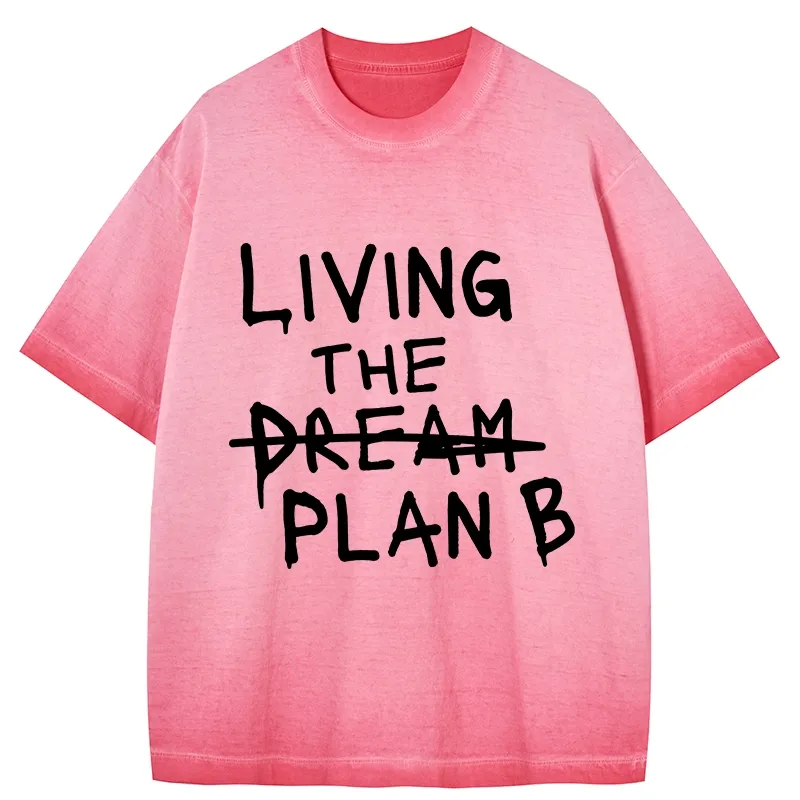 Tokyo-Tiger Implement Plan B Gradient Washed T-Shirt