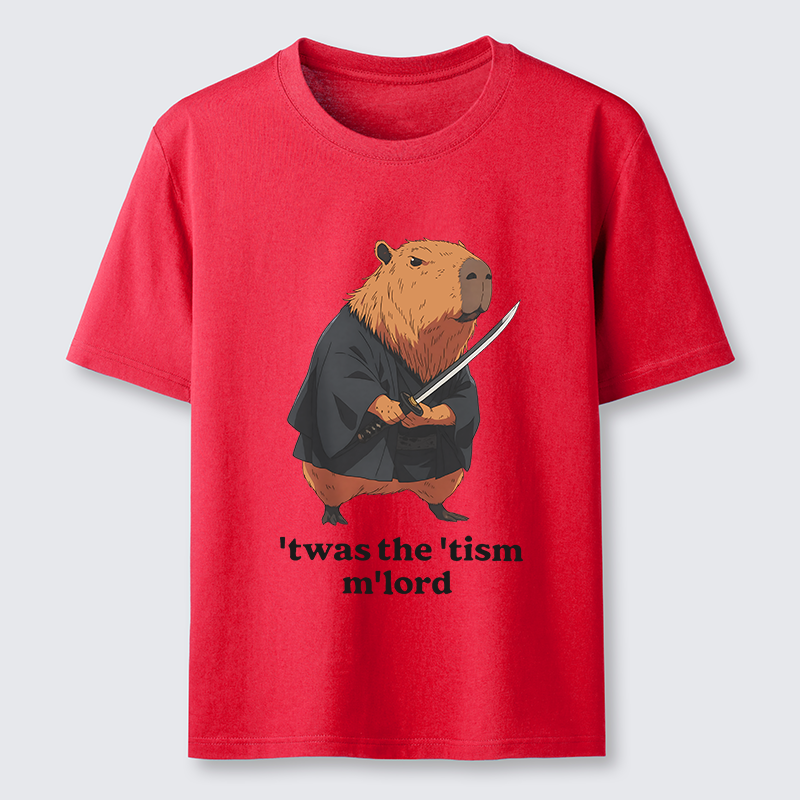 Tokyo-Tiger Focused Samurai Capybara Classic T-Shirt