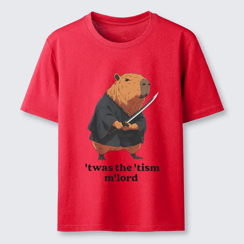 Tokyo-Tiger Focused Samurai Capybara Classic T-Shirt