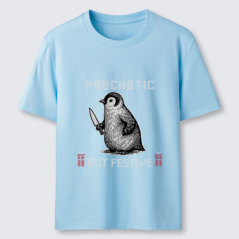 Tokyo-Tiger Overstimulated but Festive Christmas Classic T-Shirt