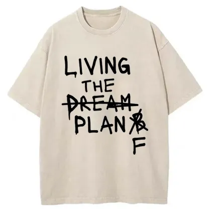 Tokyo-Tiger Dream Fails Adopt Plan F Washed T-Shirt