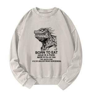 Image of Tokyo-Tiger Born To Eat Washed Sweatshirt