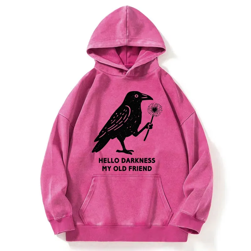 Tokyo-Tiger My Old Friend The Crow Washed Hoodie