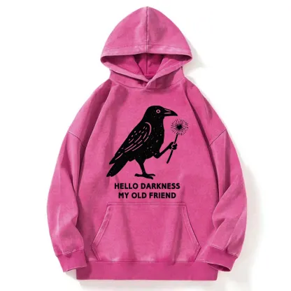 Tokyo-Tiger My Old Friend The Crow Washed Hoodie