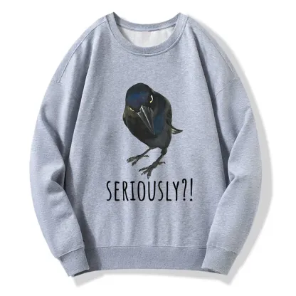 Tokyo-Tiger Raven's Question Classic Sweatshirt