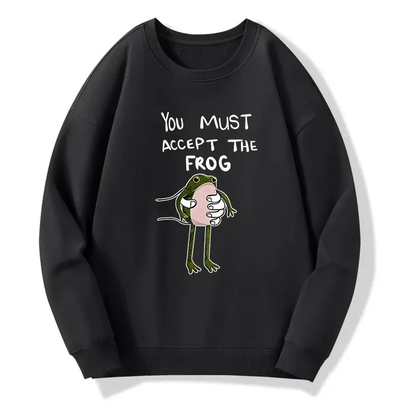 Tokyo-Tiger Accept This Frog Classic Sweatshirt