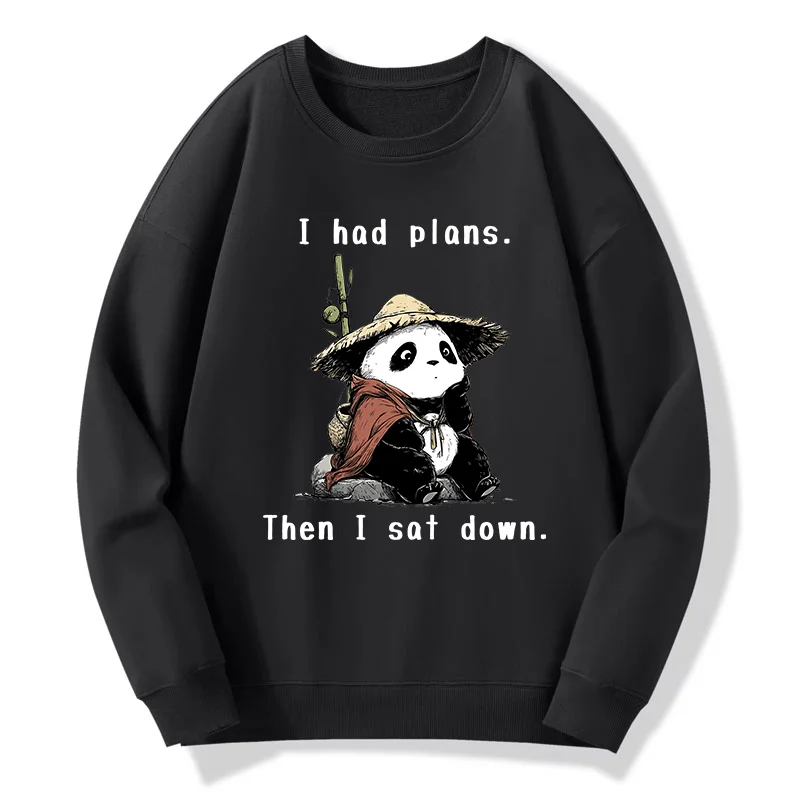 Tokyo-Tiger The Maybe Later Panda Classic Sweatshirt
